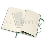 Notes MOLESKINE Classic P (9x14 cm), gładki, twarda oprawa, myrtle green, 192 strony, zielony - 5