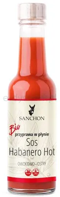 Sanchon Sos habanero hot BIO 140 ml