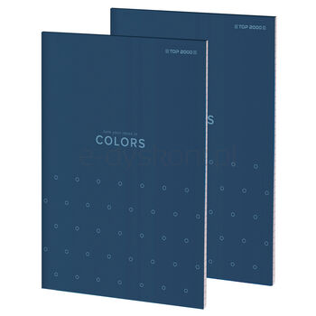 Top 2000 Blok Notatnikowy Colors A6 50 Kartek Kratka