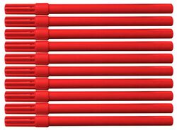 Office Products Flamaster biurowy 10szt., czerwony