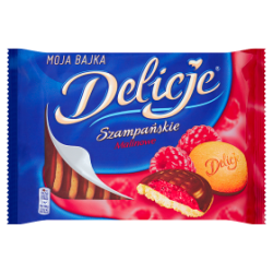 Wedel Delicje Szampańskie Malinowe 294G