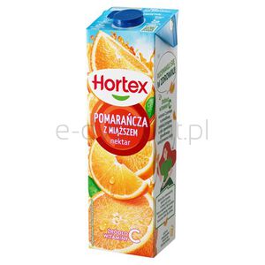 Hortex Nektar Pomarańcza Z Miąższem Karton 1L