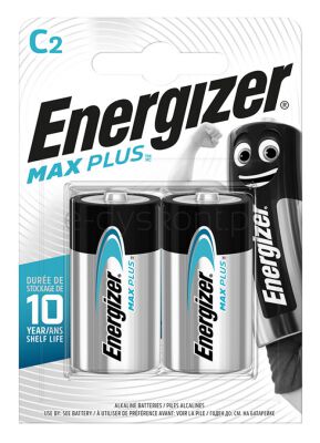 Energizer Bateria Max Plus, C, LR14, 1,5V, 2szt.