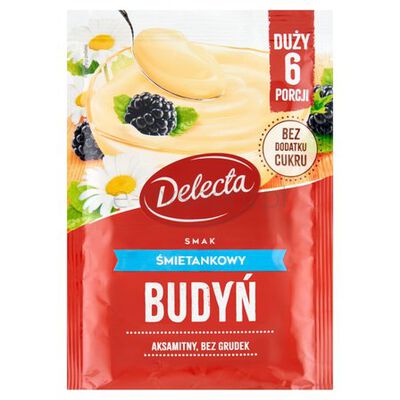 Delecta Budyń Smak Śmietankowy 64G