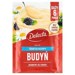 Delecta Budyń Smak Śmietankowy 64G