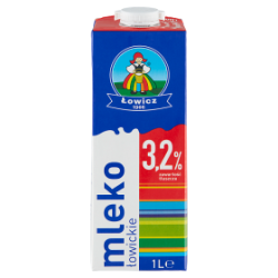 Łowicz Mleko UHTPremium 3,2% 1L 