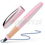 Pióro kulkowe SCHNEIDER Ray, M, pud. plastikowe, różowo-białe - 6