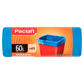 Paclan Classic Worki Na Śmieci 60L 40 Szt