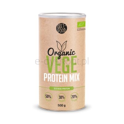 Diet Food Proteina Wegańska Mix Bio 500 G