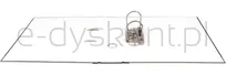 Q-Connect Segregator Hero Z Szyną, Pp, A4/75Mm, Żółty  - 4