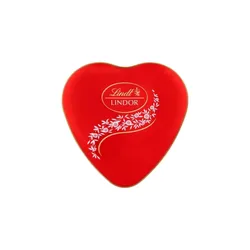 Lindt Lindor Milk Heart Tin 50G