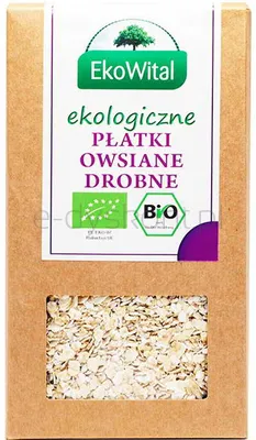 Płatki Owsiane Drobne Bio 350 G