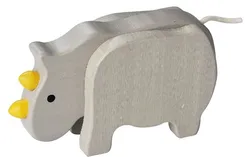 Bambusowy nosorożec od 24m-ca (14x4x8cm)