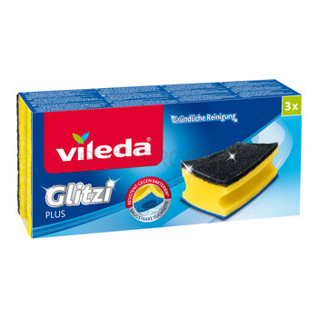 Vileda Zmywak profilowany Glitzi Plus 3szt.