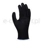 Donau Rękawice Safety Pu Black, Kat. Ii, Rozm. 9, Czarne - 2