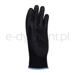 Donau Rękawice Safety Pu Black, Kat. Ii, Rozm. 9, Czarne - 3