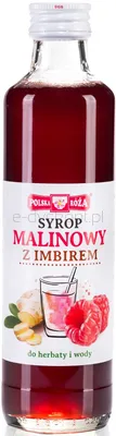 Syrop Malinowy Z Imbirem 250 Ml