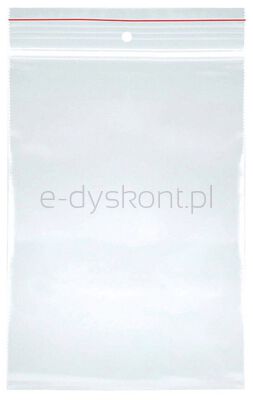 Torebka strunowa OFFICE PRODUCTS, LDPE, 150x300mm, 100szt., transparentna