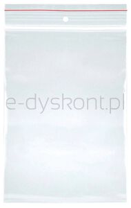 Torebka strunowa OFFICE PRODUCTS, LDPE, 150x300mm, 100szt., transparentna