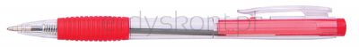 Office Products Długopis Automatyczny , 0,7Mm, Czerwony 