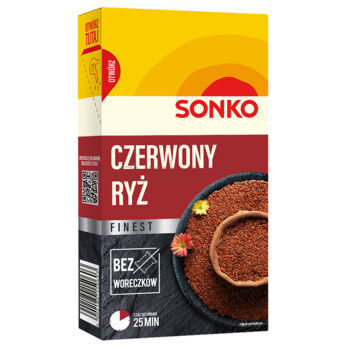 SONKO Finest Ryż czerwony 300 g