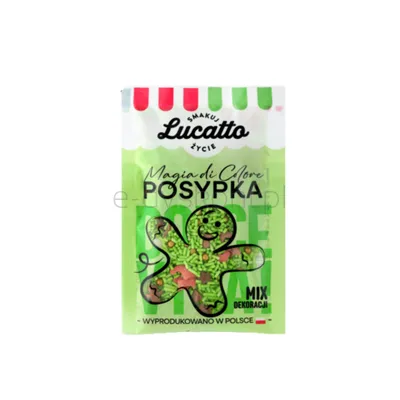 Dekoracje - mix świąteczny Lucatto 30g