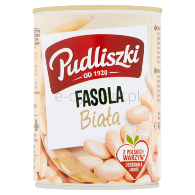 Pudliszki Fasola Biała 400G