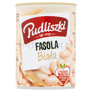 Pudliszki Fasola Biała 400G