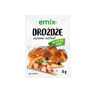 Emix Drożdze Suszone instant 8g