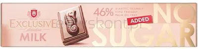 Taitau Czekolada Mleczna 46% kakao bez cukru, słodzona erytrytolem KETO 50 g