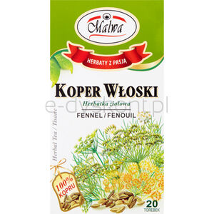 Malwa Herbatka Koper Włoski Ziołowa20 Torebek (20X1,5 G)