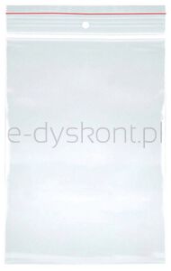 Torebka strunowa OFFICE PRODUCTS, LDPE, 200x400mm, 100szt., transparentna
