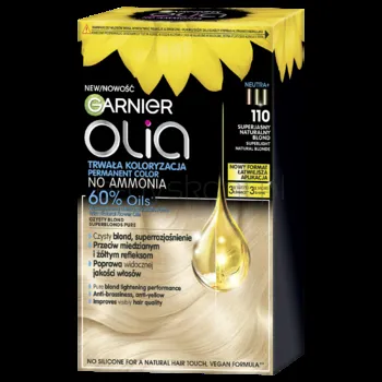 Garnier Olia 110, Superjasny Naturalny Blond, Permanentna Koloryzacja
