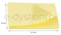 Post-It  Karteczki Samoprzylepne (655Cy-Vp20), 127X76Mm, (16+4)X100 Kart., Żółte, 4 Bloczki Gratis - 2