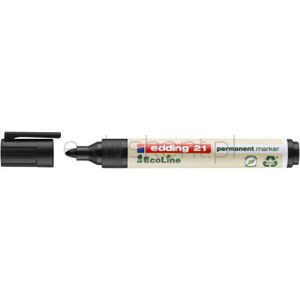 Edding Marker permanentny e-21 ecoline, 1,5-3mm, czarny
