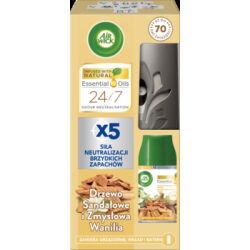 Air Wick Freshmatic Drzewo Sandałowe i Zmysłowa Wanilia Komplet 250 ml