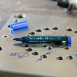 Schneider Marker Permanentny Maxx 130, Okrągły, 1-3Mm, Blister, Niebieski - 7