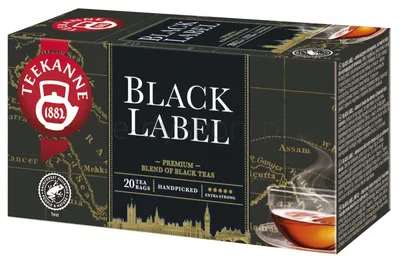 Teekanne Herbata Black Label, 20 kopert
