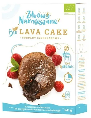 LAVA CAKE fondant czekoladowy BIO 241 g