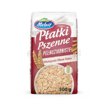 Melvit Płatki Pszenne 500g
