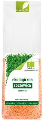 Soczewica Czerwona Bio 400 G