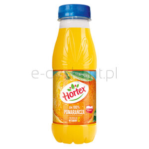 Hortex Pomarańcza Sok 100% Butelka Apet 300 Ml