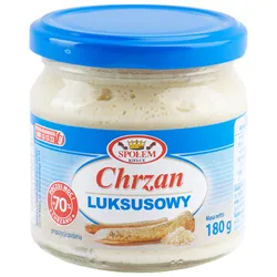 Społem Chrzan Luksusowy 180G