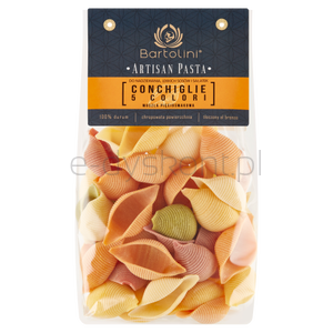 Bartolini Makaron Durum 300G Muszla Nr 2 Pięciosmakowa