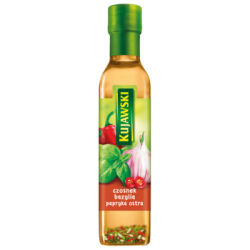 Olej Kujawski z czosnkiem, bazylią i papryką ostrą 250ml