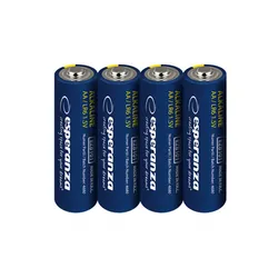 Esperanza Baterie alkaliczne AA EZB116 4 szt.