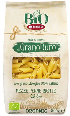 Makaron Mezze Penne Rigate Bio 500 G