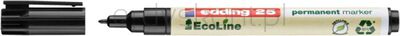 Edding Marker permanentny e-25 ecoline, 1mm, czarny