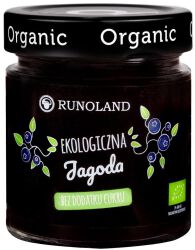 Runoland Dżem z jagody leśnej bez dodatku cukru BIO 200 g