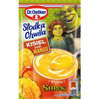 Dr.Oetker Słodka Chwila Shrek Kisiel Mango 29 g